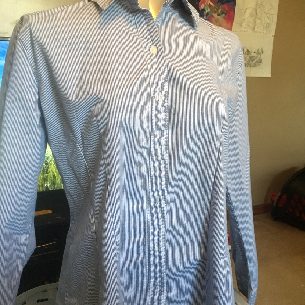 Women Long Sleeve Button Shirt